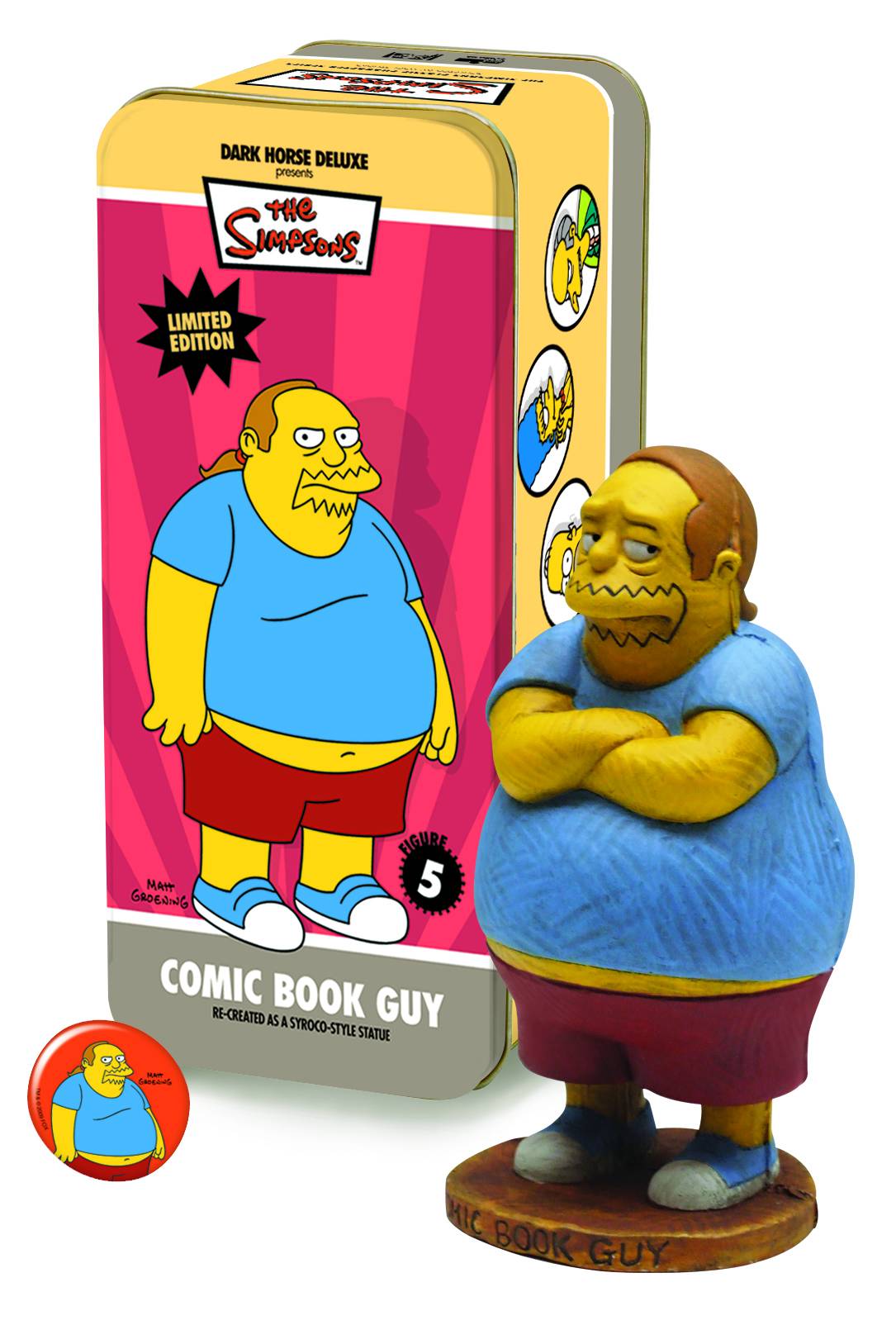 Dark Horse Simpsons Comic Book Guy Statue